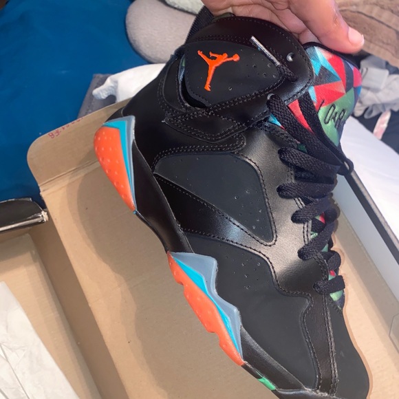 jordan retro 7 marvin the martian, size: 7 youth - Picture 4 of 6